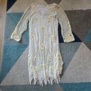 Sistermax Beaded Silk Dress